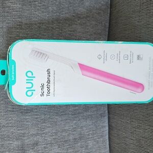 Quip Pink Sonic Toothbrush, New
